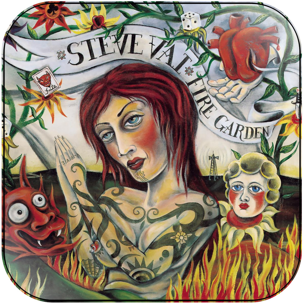 Steve Vai Fire Garden Album Cover Sticker