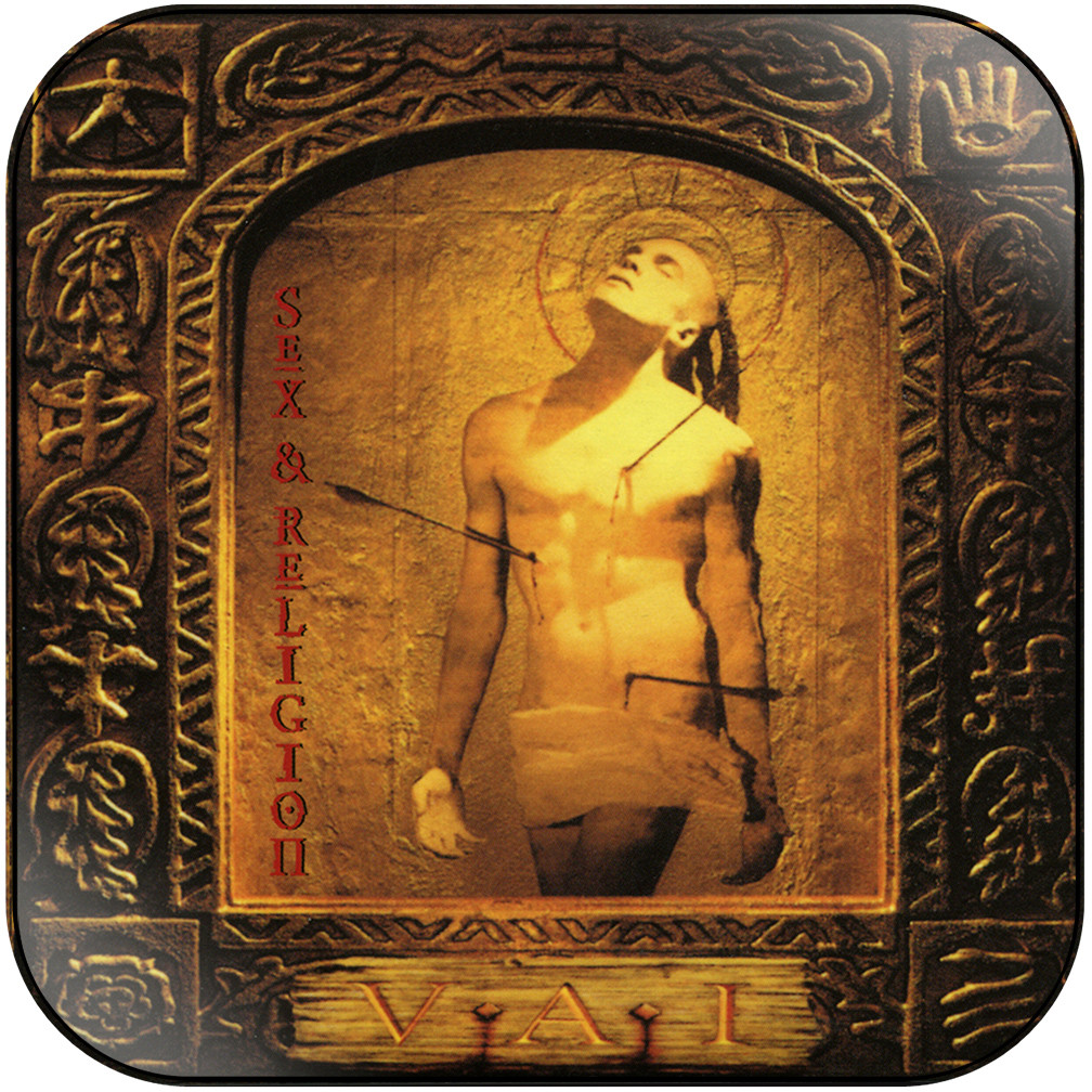 Steve Vai Sex And Religion Album Cover Sticker