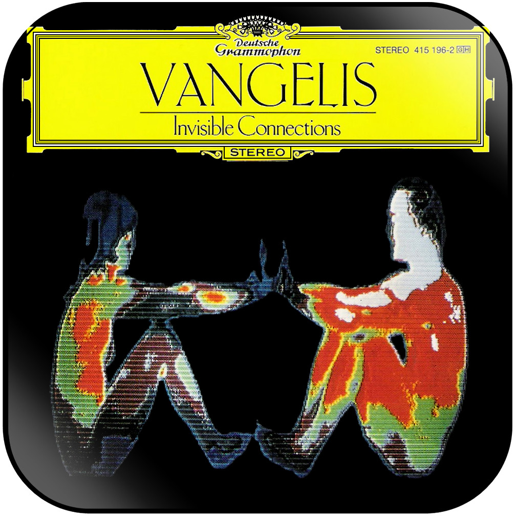 Vangelis Invisible Connections Album Cover Sticker
