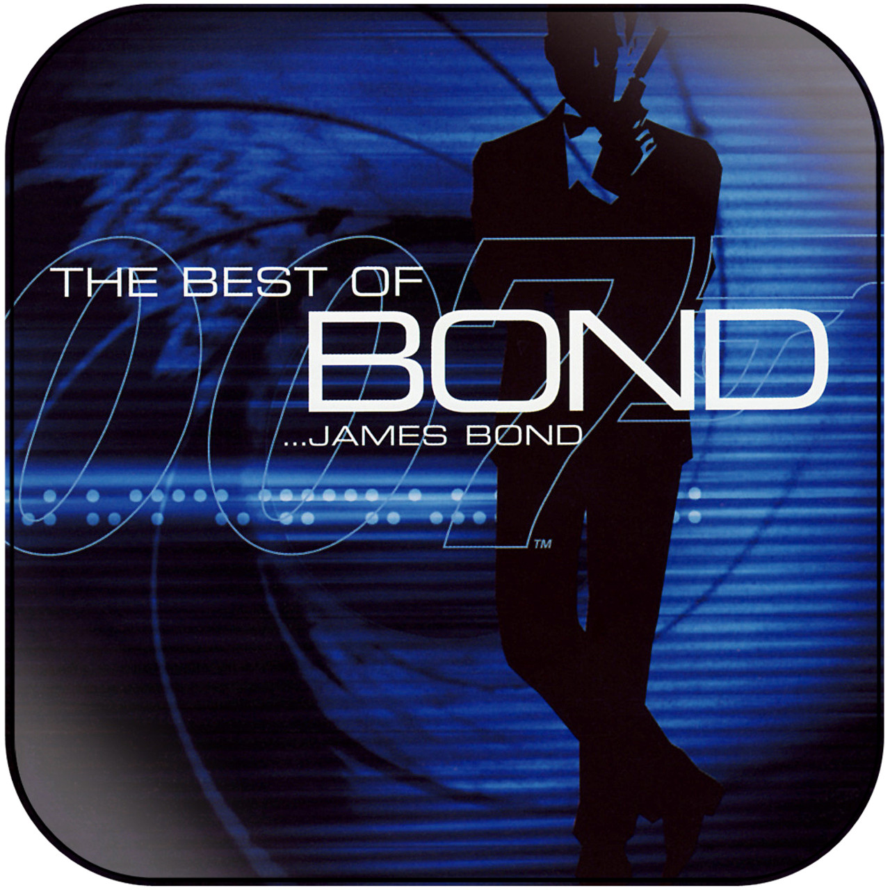 Various Artists The Best Of Bond James Bond Album Cover Sticker