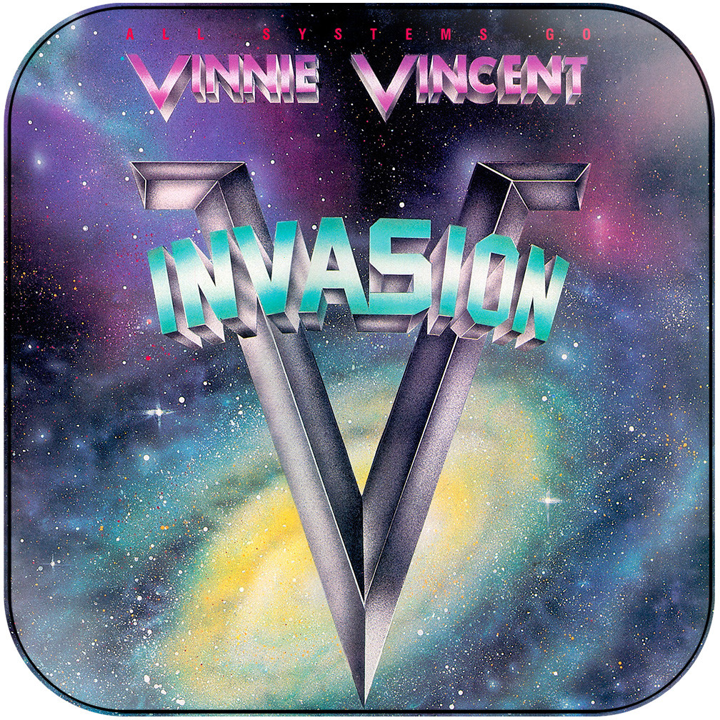 Vinnie Vincent Invasion All Systems Go Album Cover Sticker