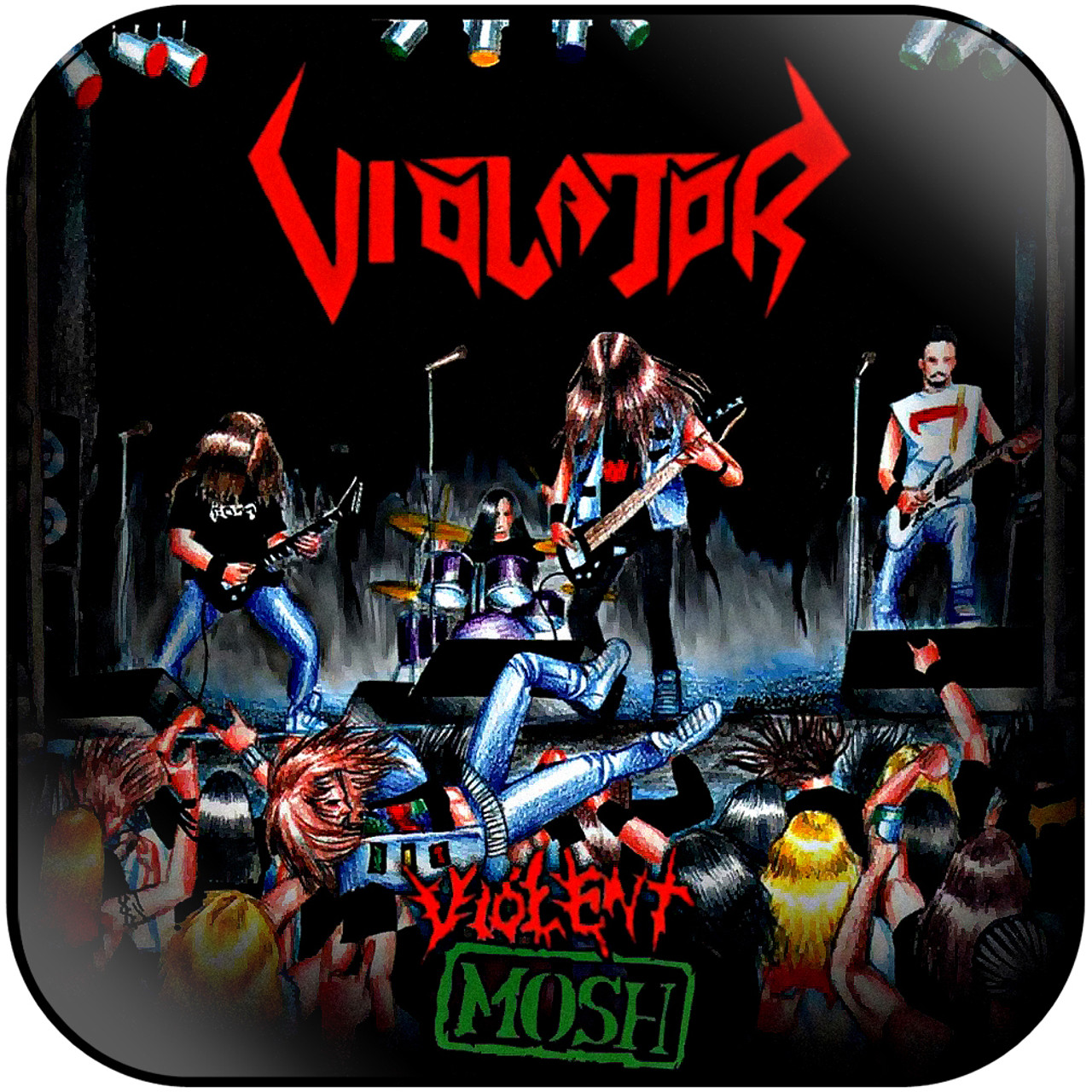 Violator - Violent Mosh Album Cover Sticker