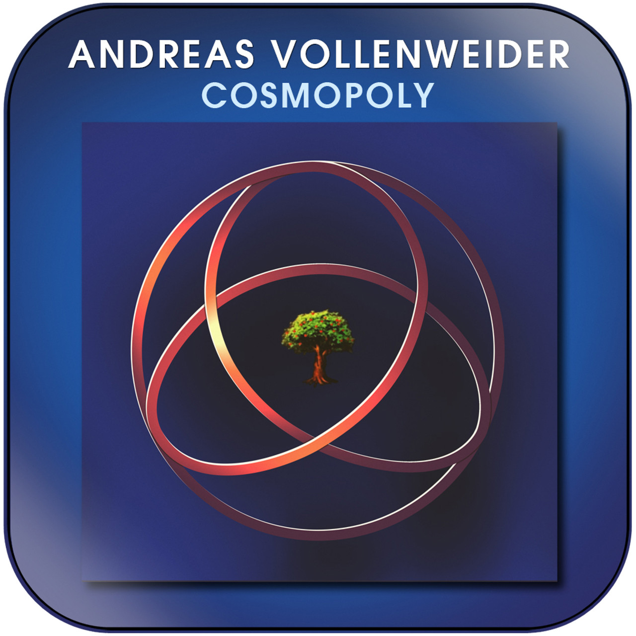 Andreas Vollenweider - Cosmopoly-2 Album Cover Sticker