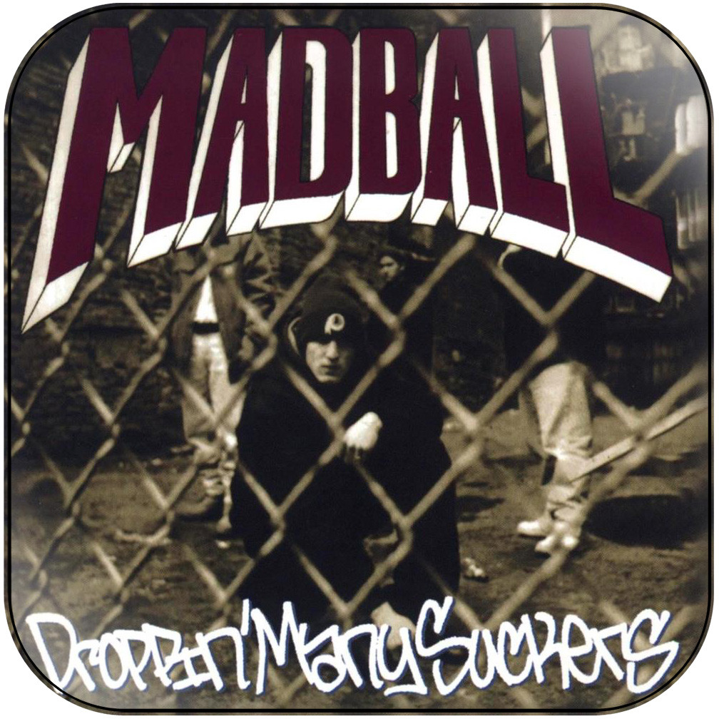 Madball Droppin Many Suckers Album Cover Sticker