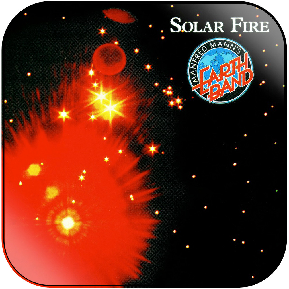 Manfred Mann Earth Band Solar Fire Album Cover Sticker