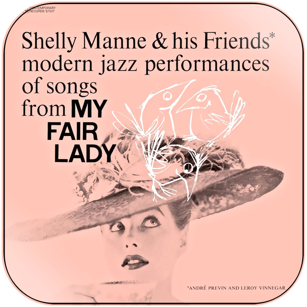 Shelly Manne My Fair Lady Album Cover Sticker