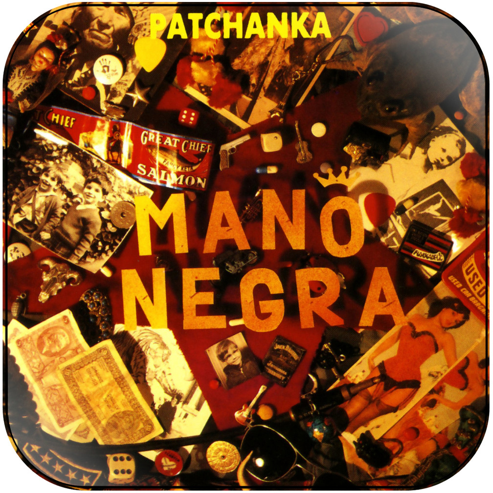 Mano Negra Patchanka Album Cover Sticker
