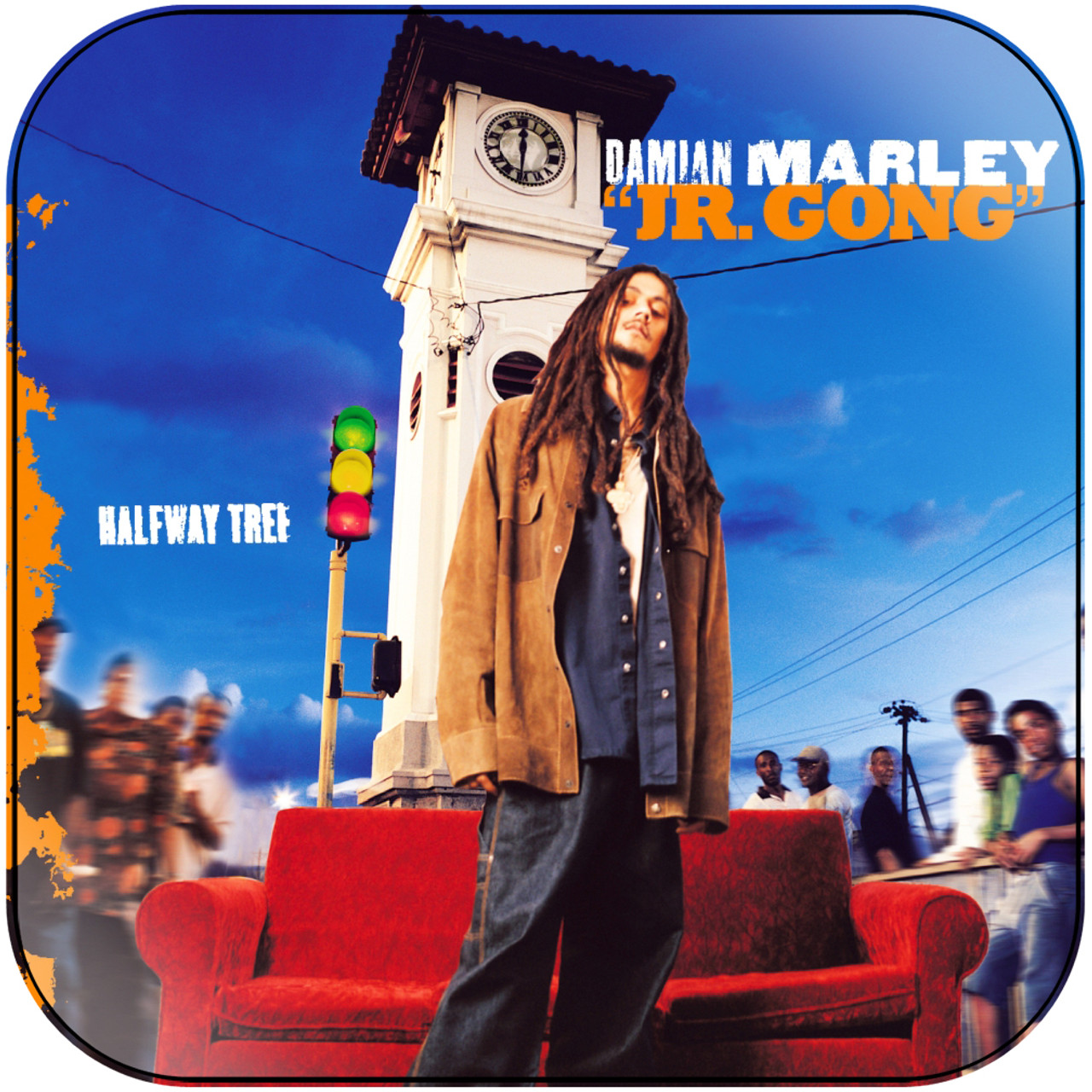 Damian Marley - Halfway Tree Album Cover Sticker