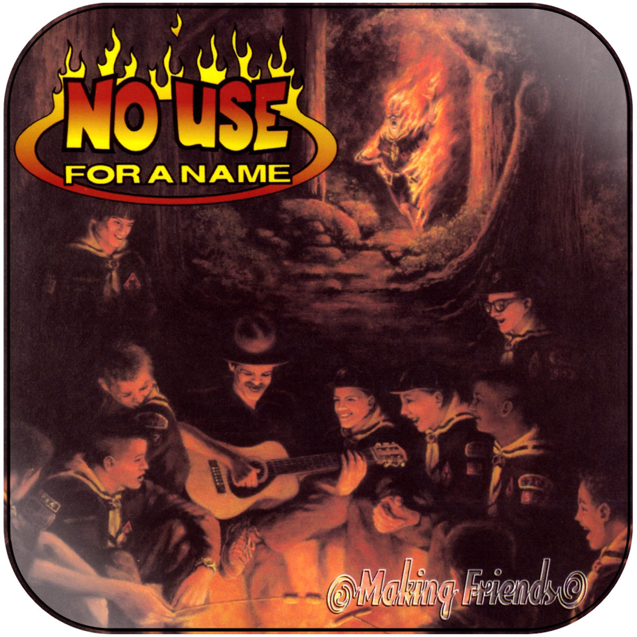 No Use for a Name Making Friends Album Cover Sticker