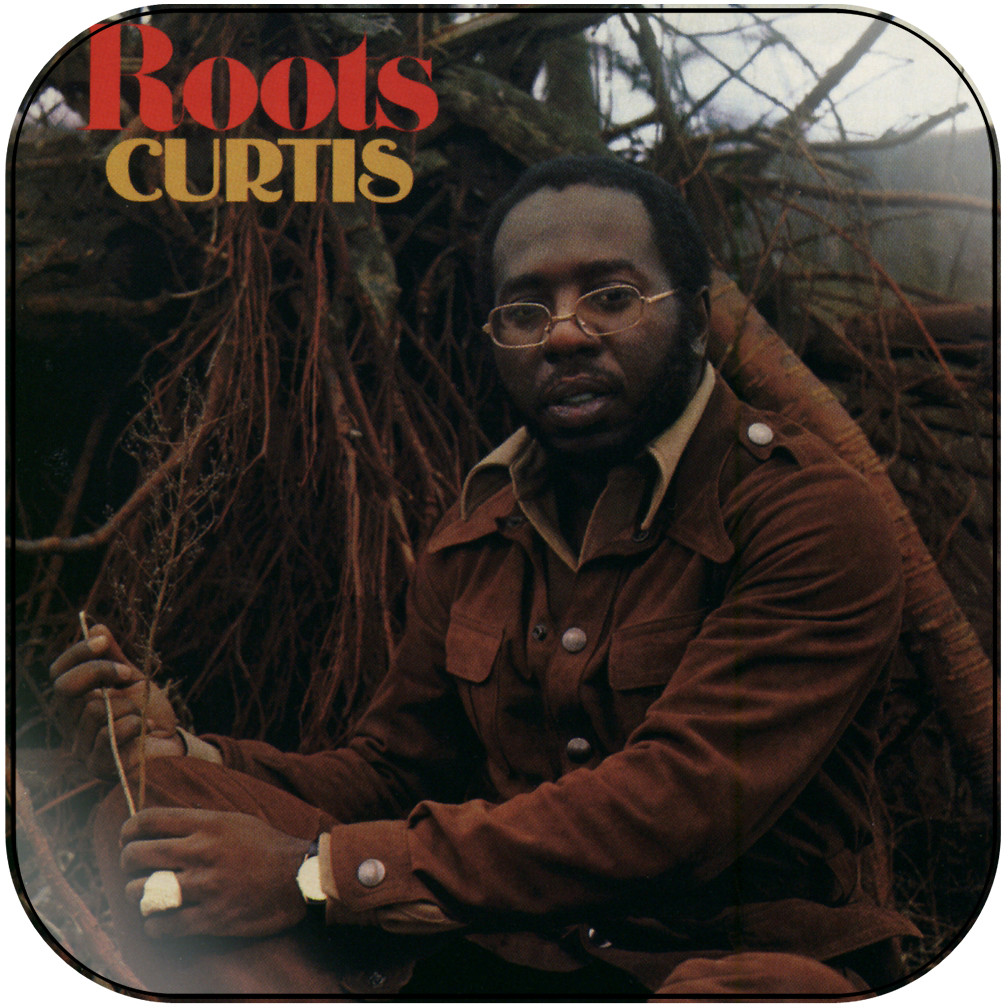Curtis Mayfield Roots Album Cover Sticker Curtis Mayfield Roots Album Cover Sticker