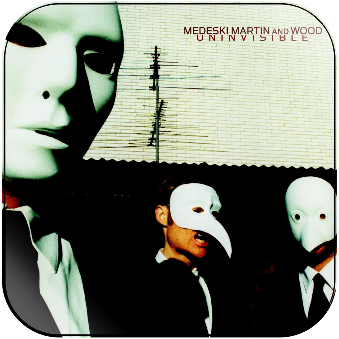 Medeski Martin and Wood - Uninvisible Album Cover Sticker