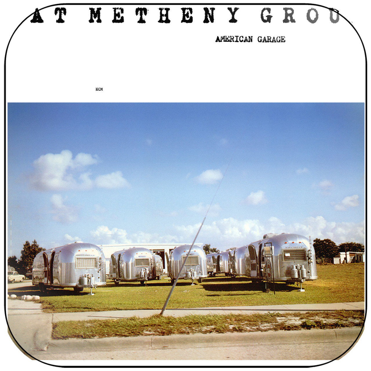 Pat Metheny Group American Garage Album Cover Sticker