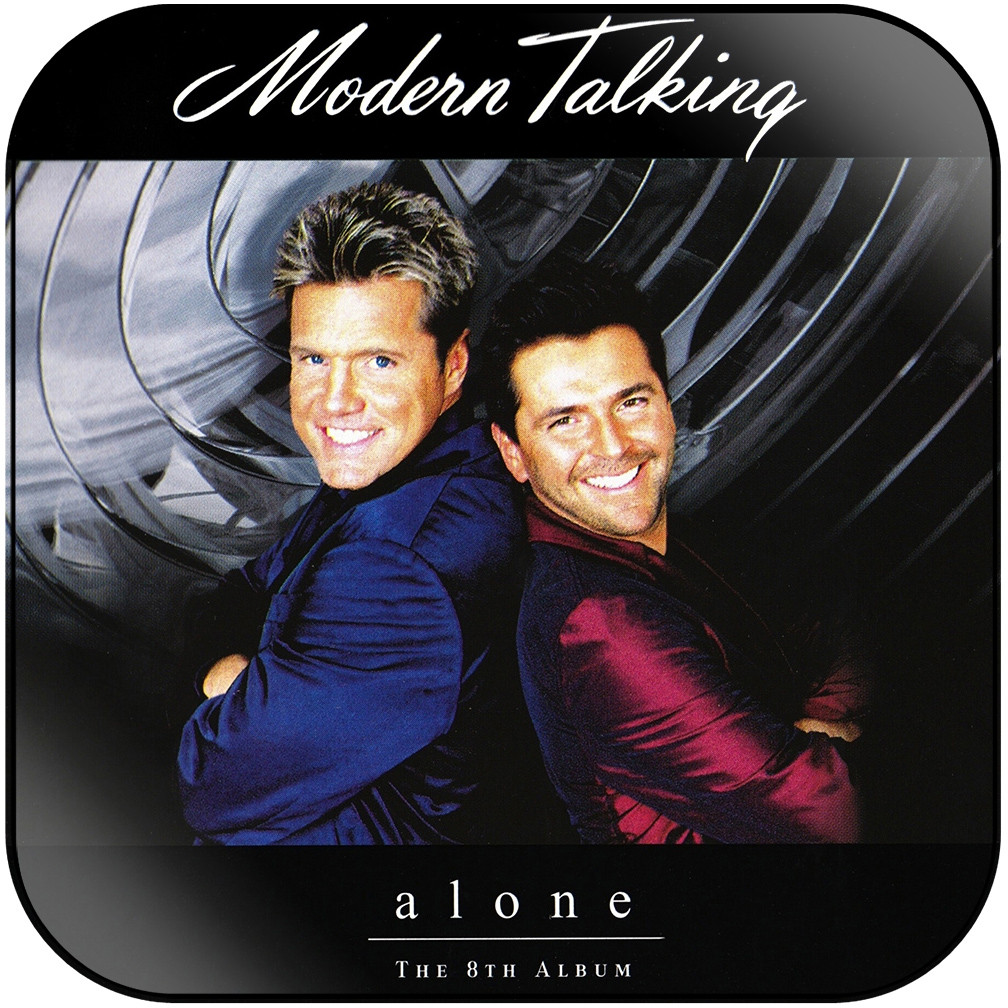 Modern Talking Alone The 8Th Album Album Cover Sticker