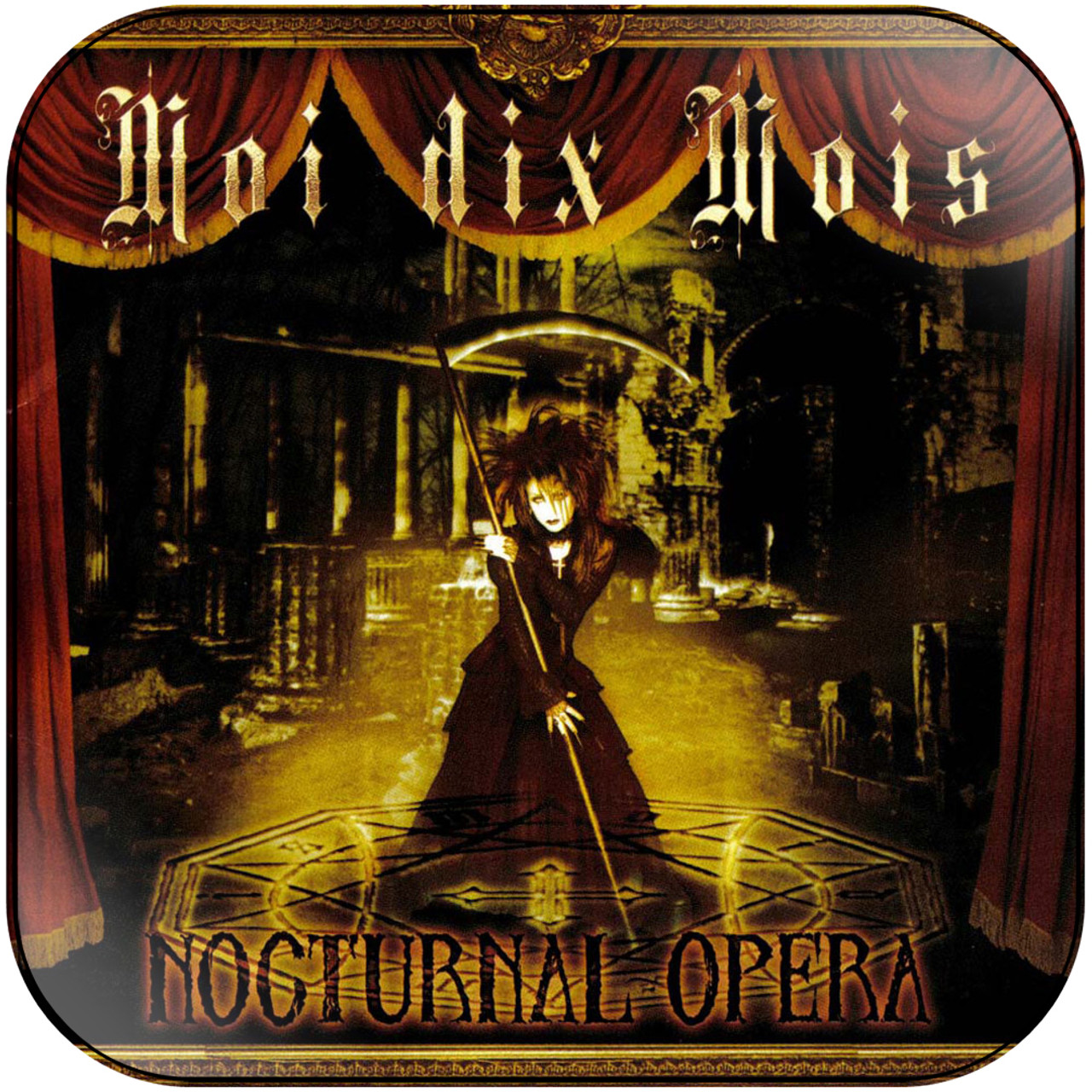 Moi dix Mois - Nocturnal Opera Album Cover Sticker