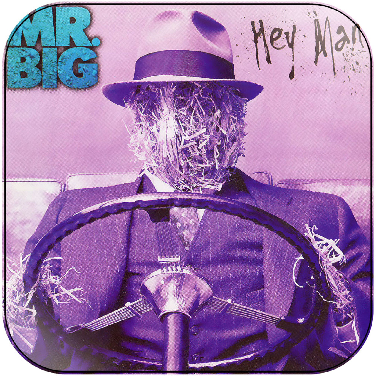 Mr Big Hey Man Album Cover Sticker