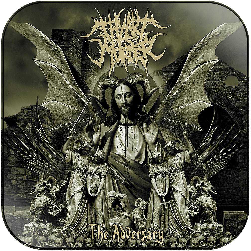 Thy Art Is Murder The Adversary-2 Album Cover Sticker