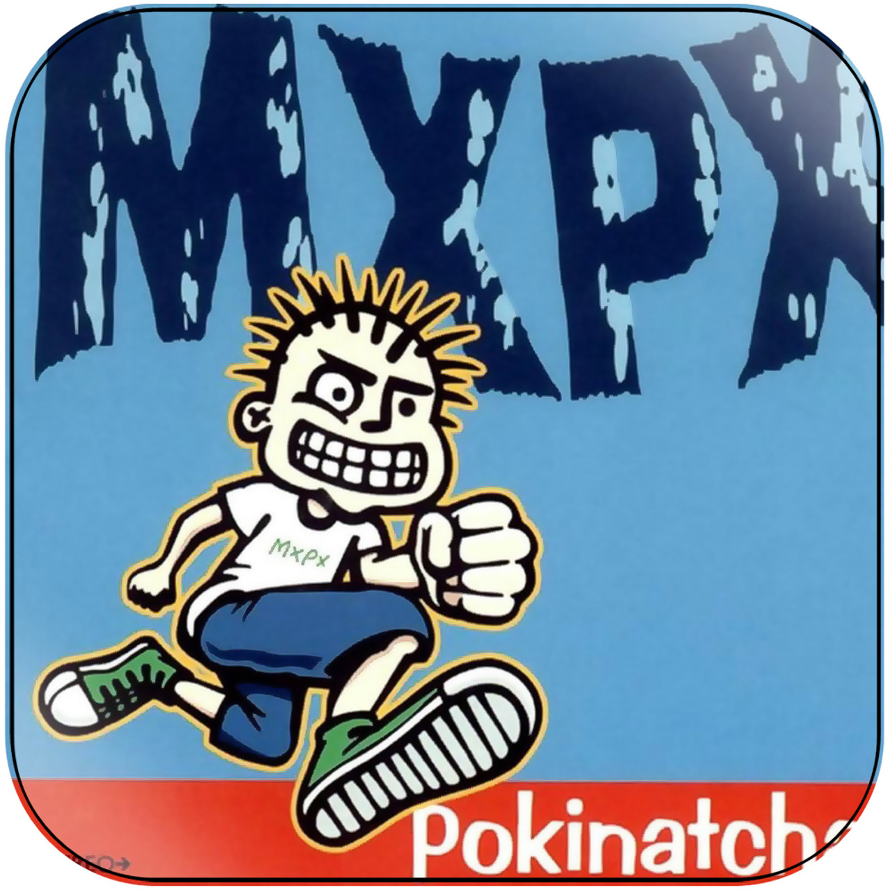 MxPx - Pokinatcha Album Cover Sticker