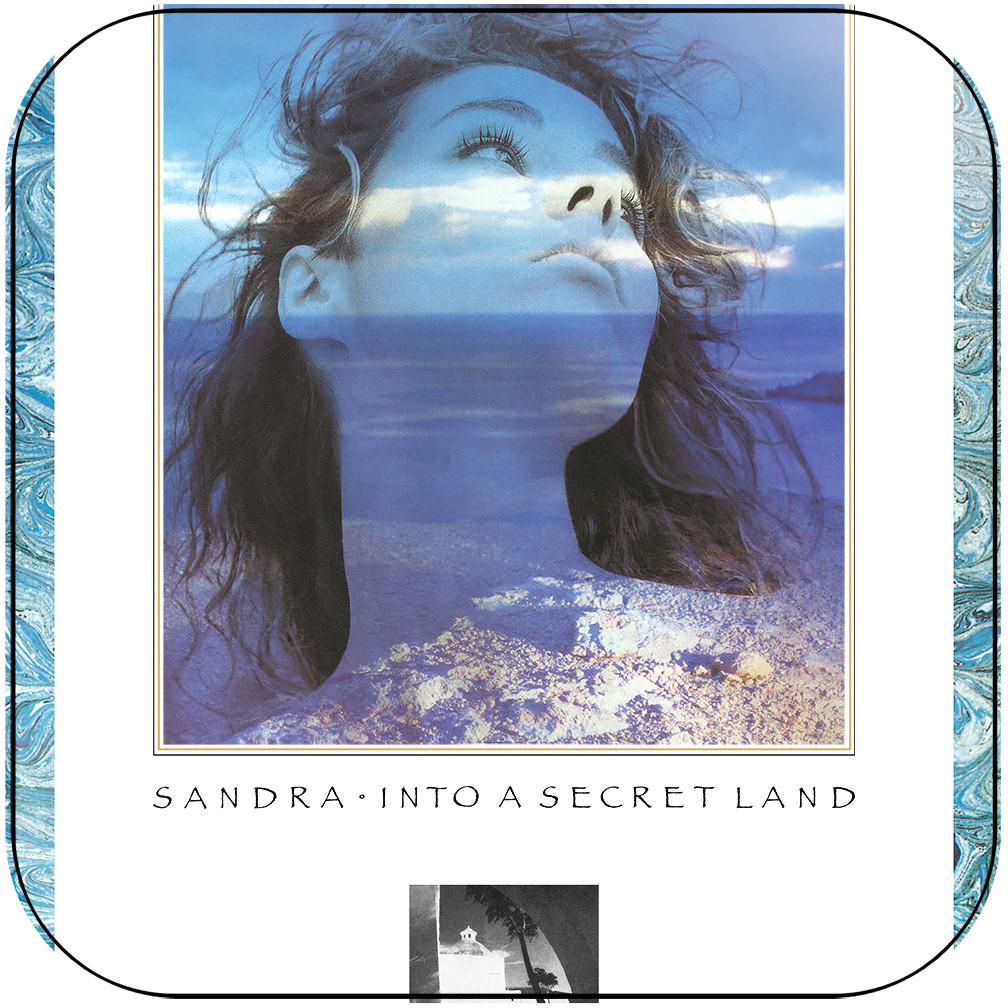 Sandra Into A Secret Land Album Cover Sticker