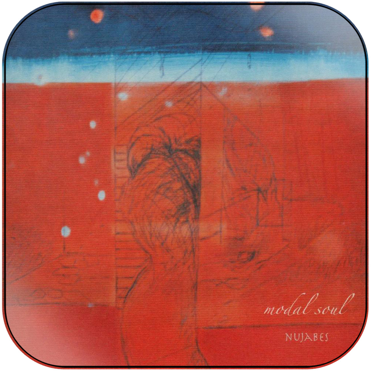 Nujabes Modal Soul Album Cover Sticker