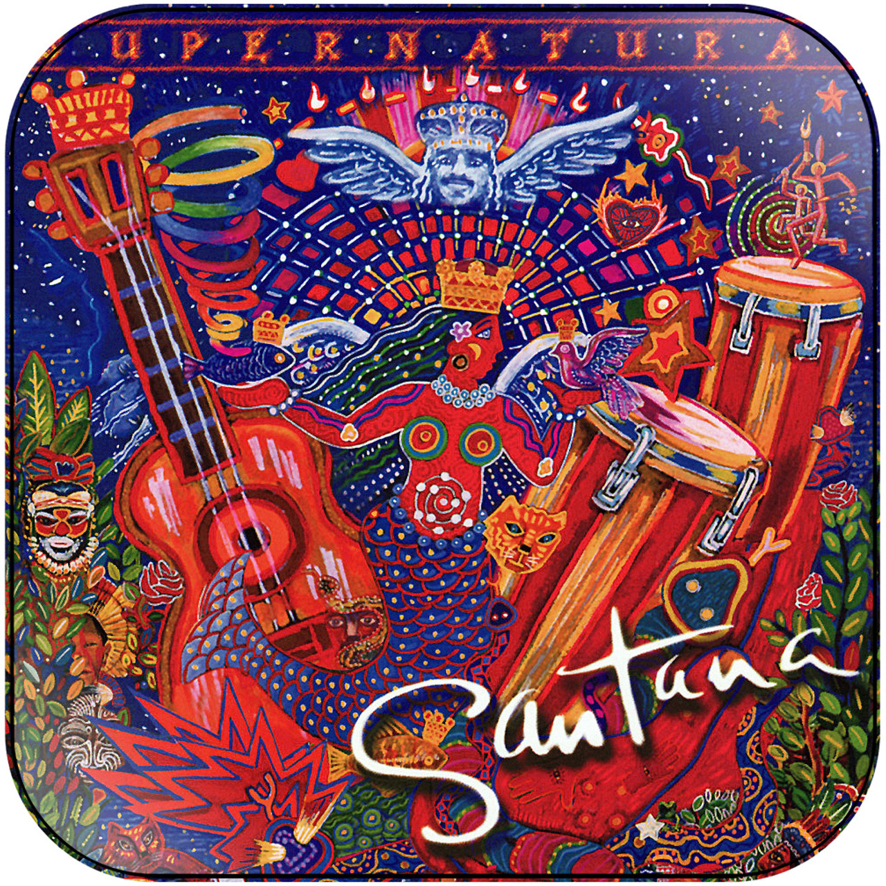 Santana - Supernatural Album Cover Sticker