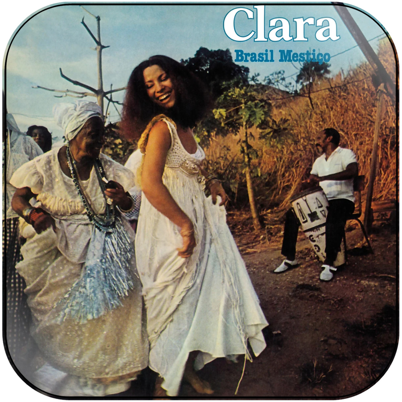 Clara Nunes Brasil Mestio Album Cover Sticker