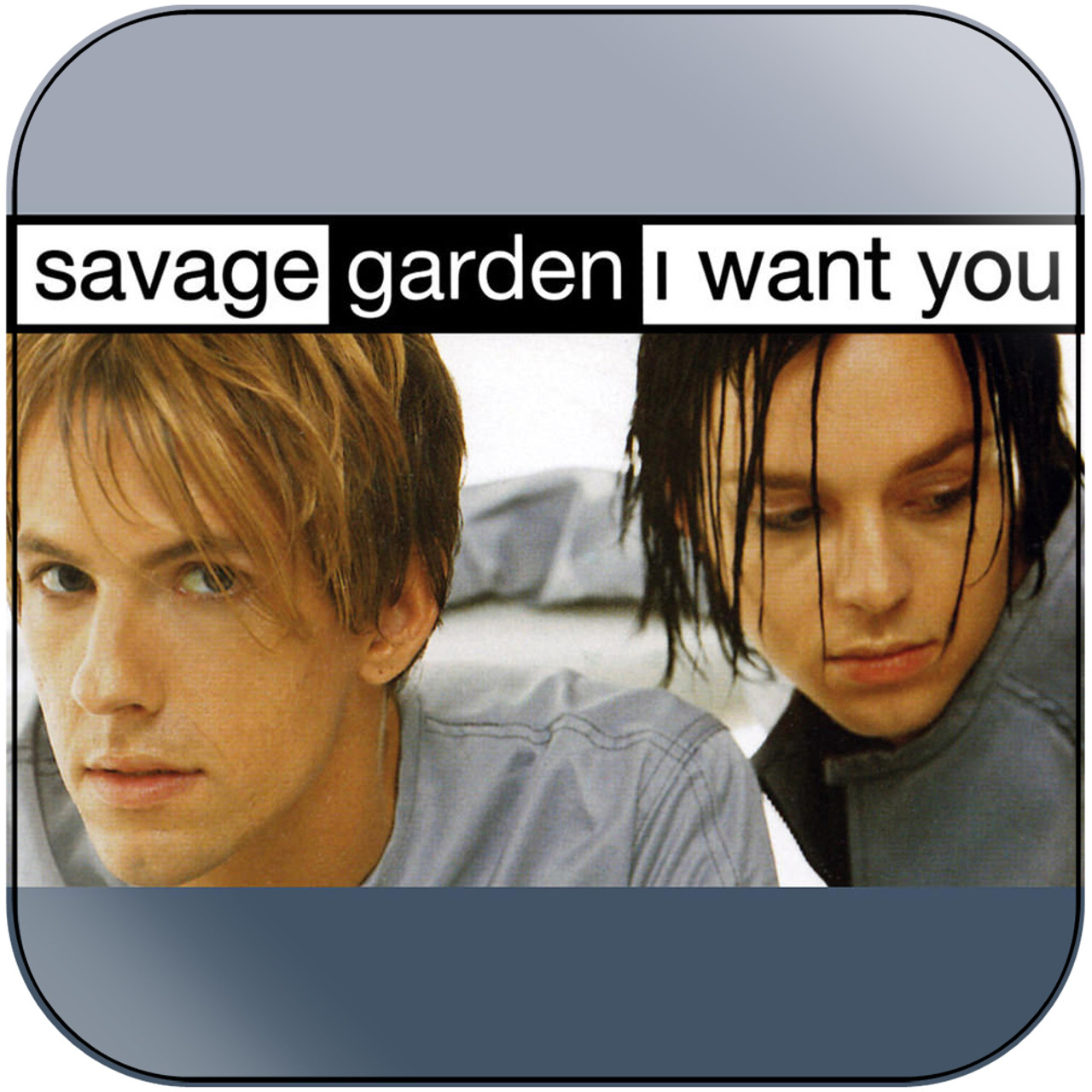 Savage Garden I Want You Album Cover Sticker