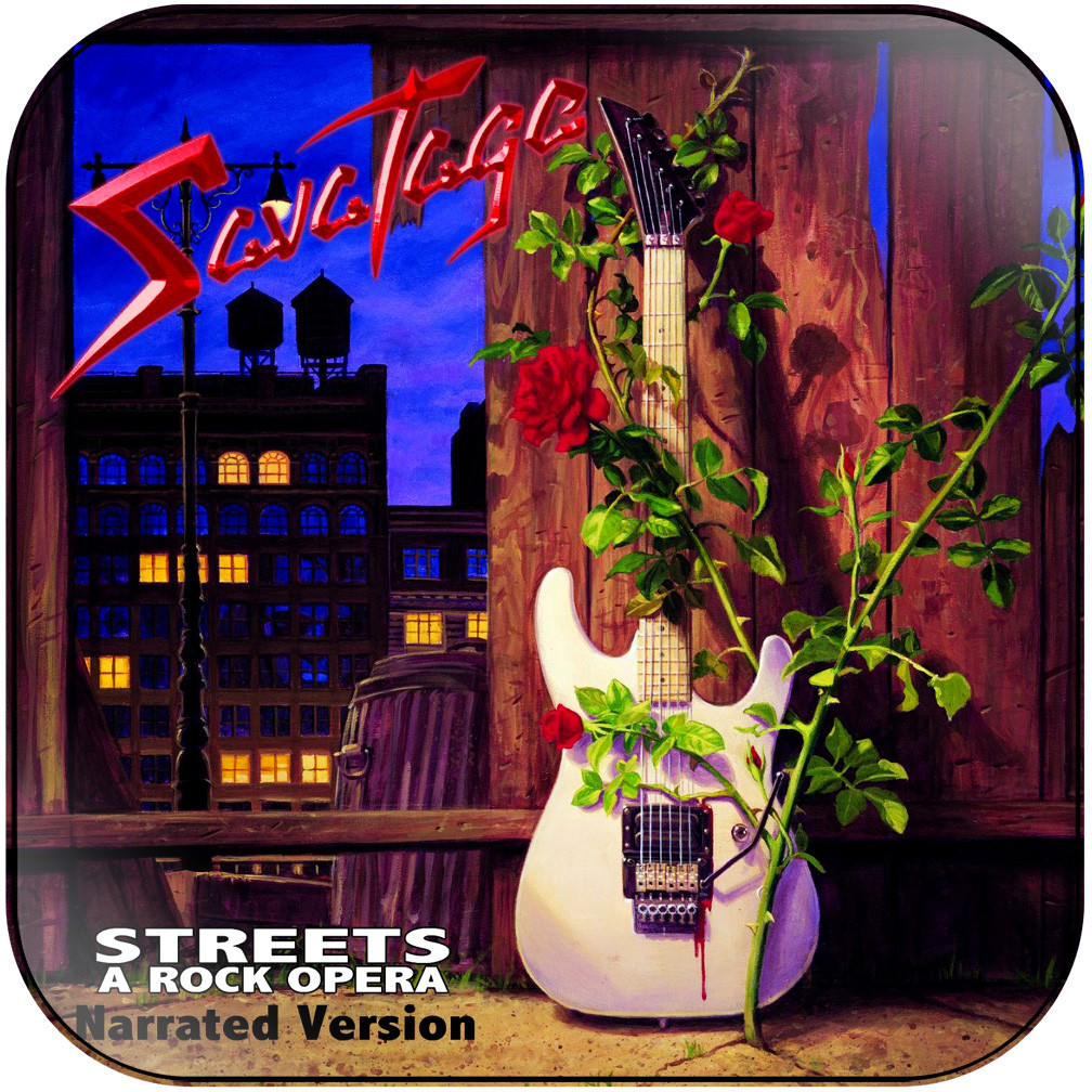 Savatage Streets A Rock Opera-2 Album Cover Sticker