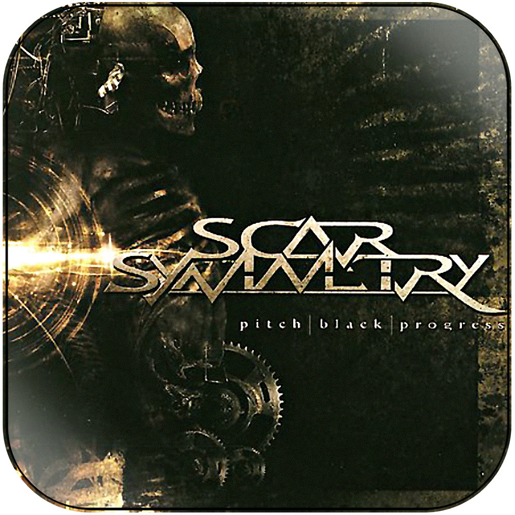 Scar Symmetry Pitch Black Progress Album Cover Sticker