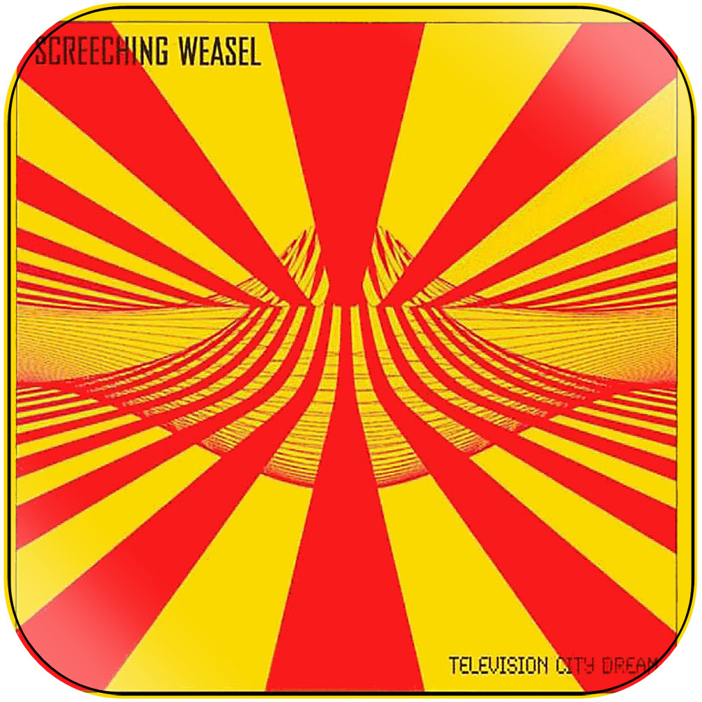 Screeching Weasel Television City Dream Album Cover Sticker