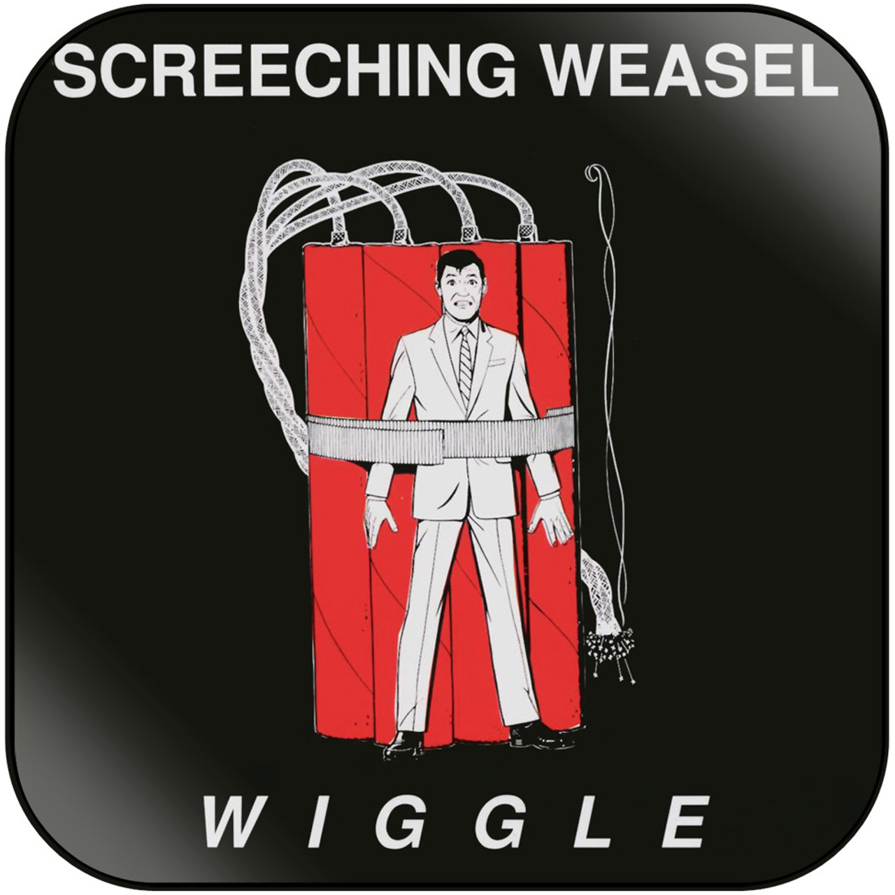 Screeching Weasel - Wiggle Album Cover Sticker