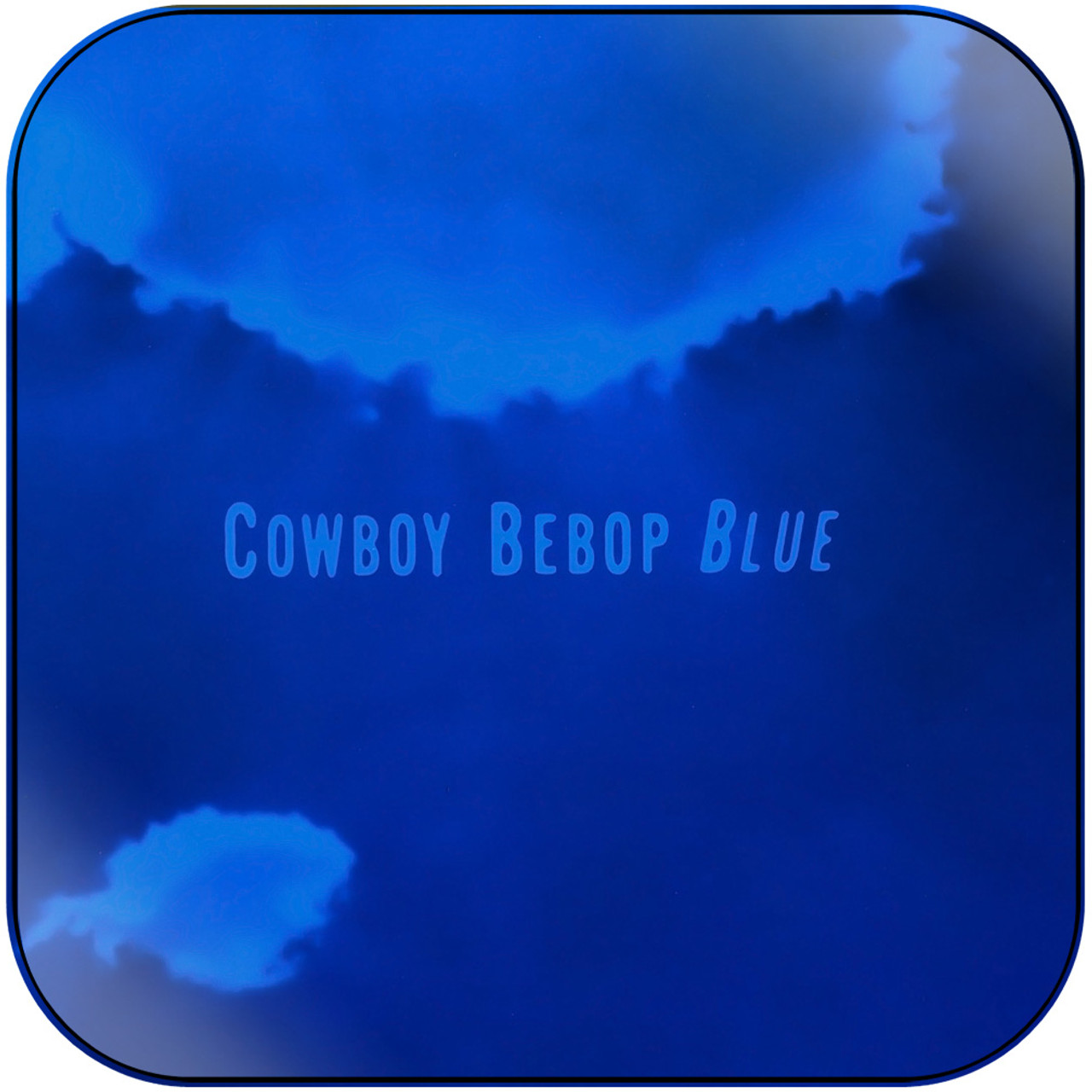 The Seatbelts Cowboy Bebop Blue Album Cover Sticker