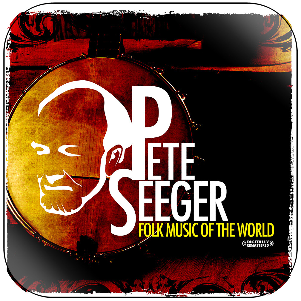 Pete Seeger Folk Music Of The World Album Cover Sticker