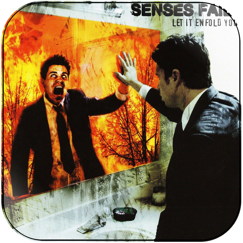 Senses Fail Let It Enfold You Album Cover Sticker
