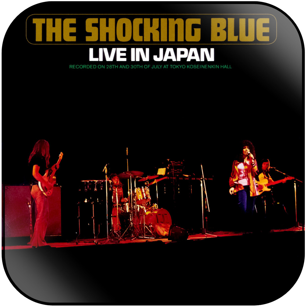 Shocking Blue Live In Japan Album Cover Sticker