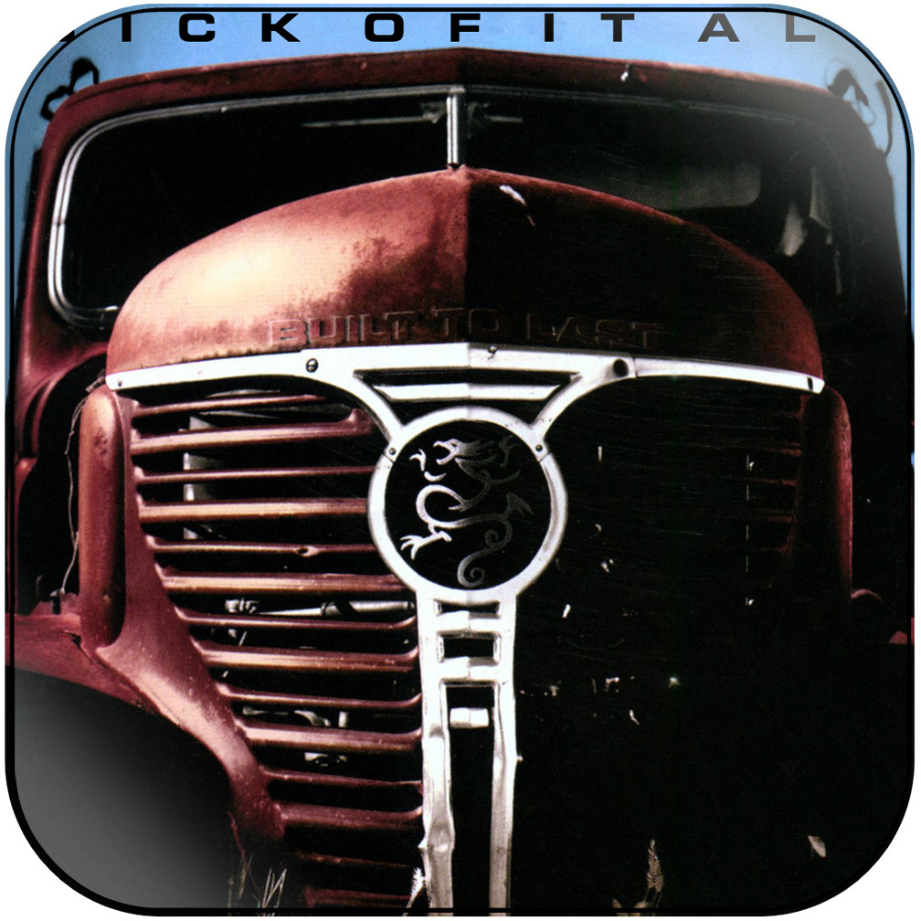 Sick of It All Built To Last Album Cover Sticker