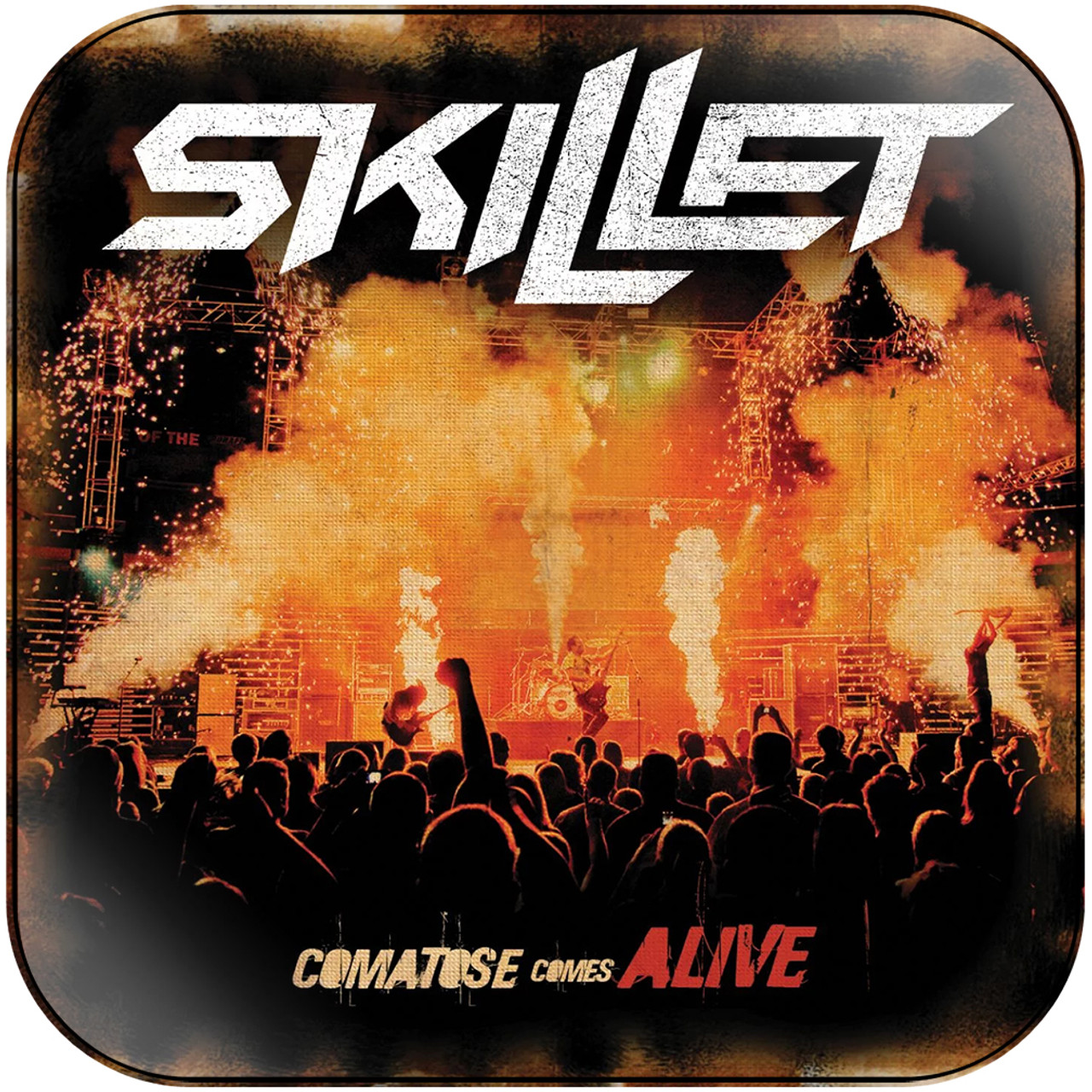 Skillet Comatose Comes Alive Album Cover Sticker Skillet Comatose Comes Alive Album Cover Sticker