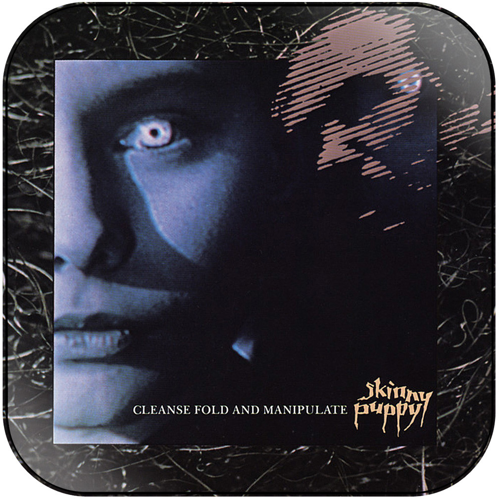 Skinny Puppy Cleanse Fold And Manipulate Album Cover Sticker