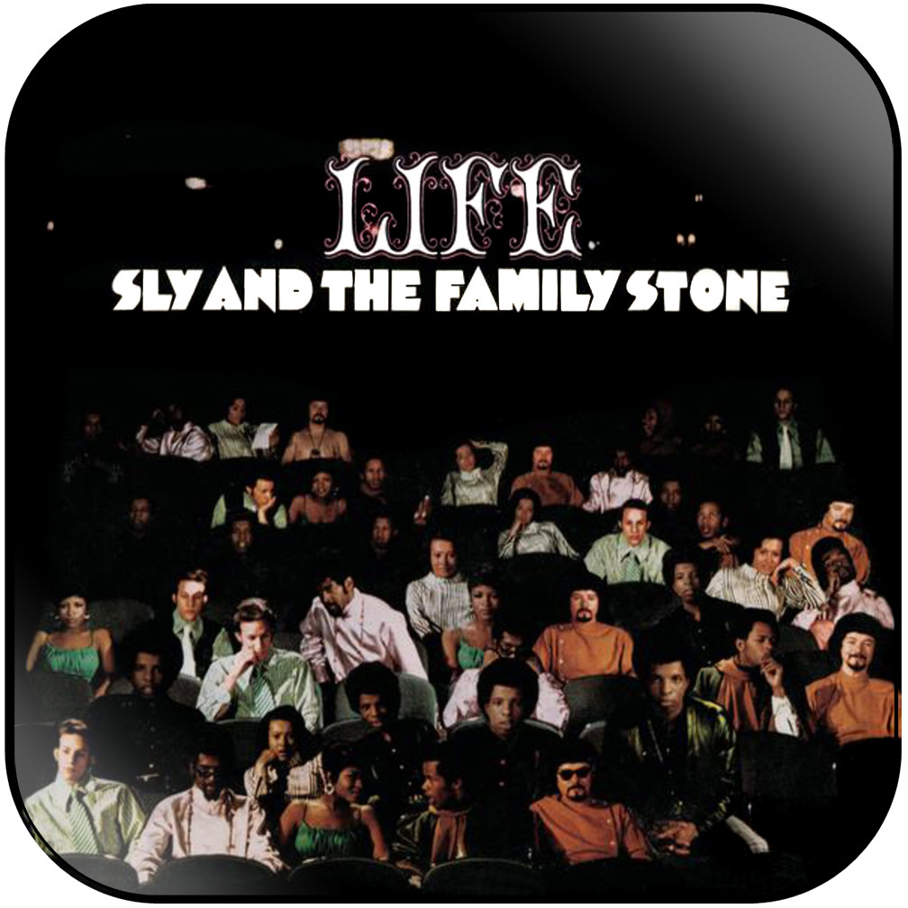 Sly and The Family Stone Life-1 Album Cover Sticker Sly and The Family Stone Life-1 Album Cover Sticker