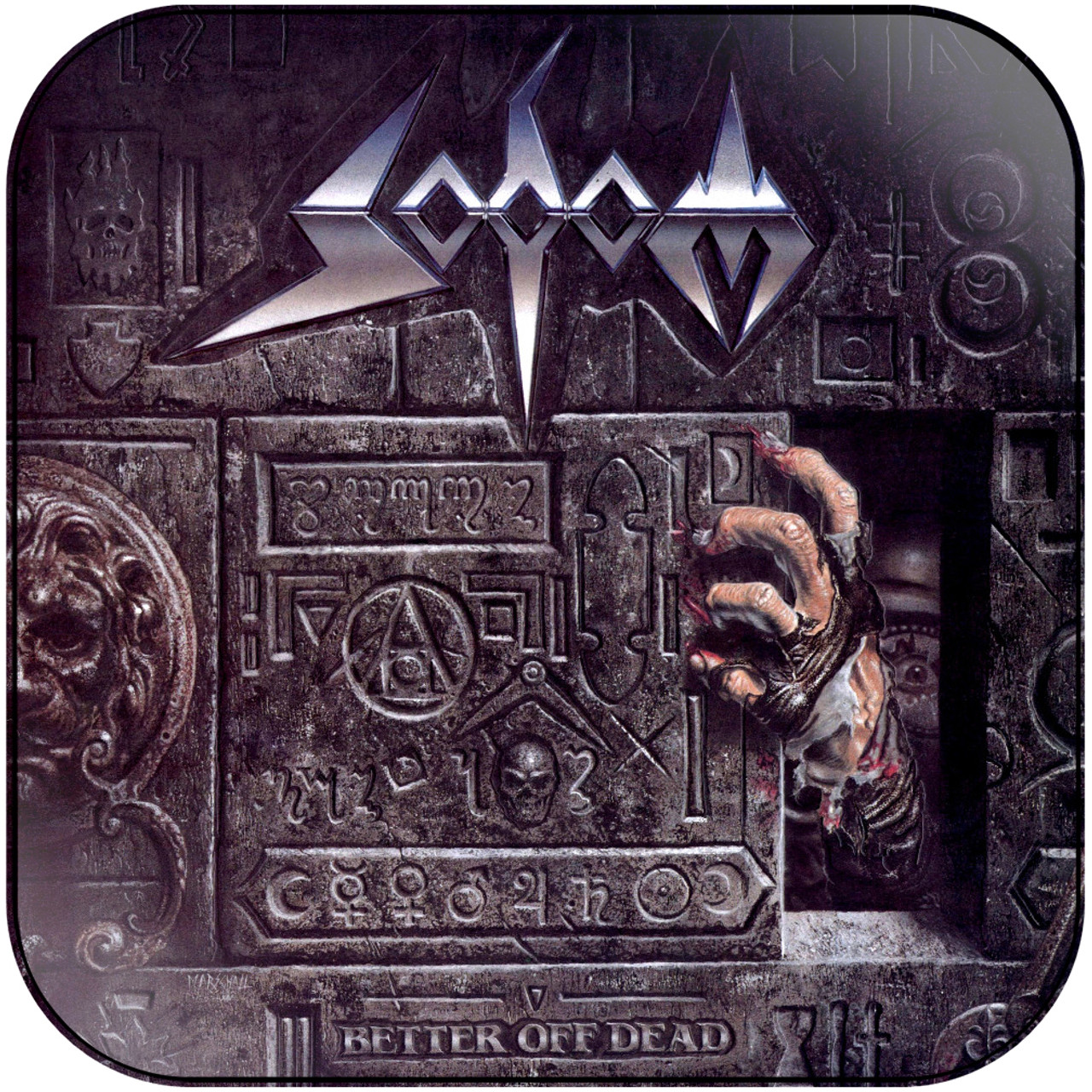 Sodom - Better Off Dead-2 Album Cover Sticker