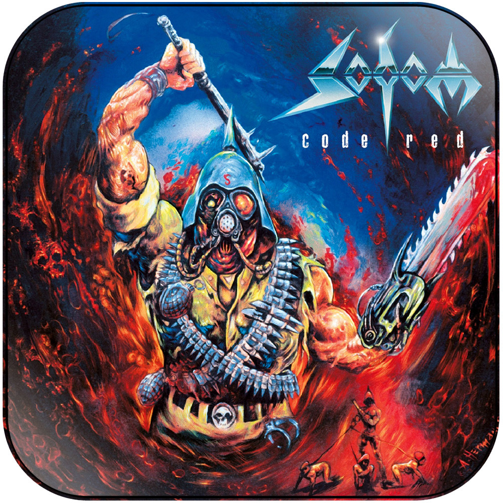 Sodom Code Red Album Cover Sticker