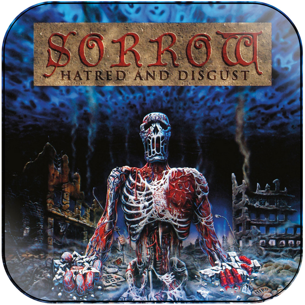 Sorrow Hatred And Disgust Album Cover Sticker