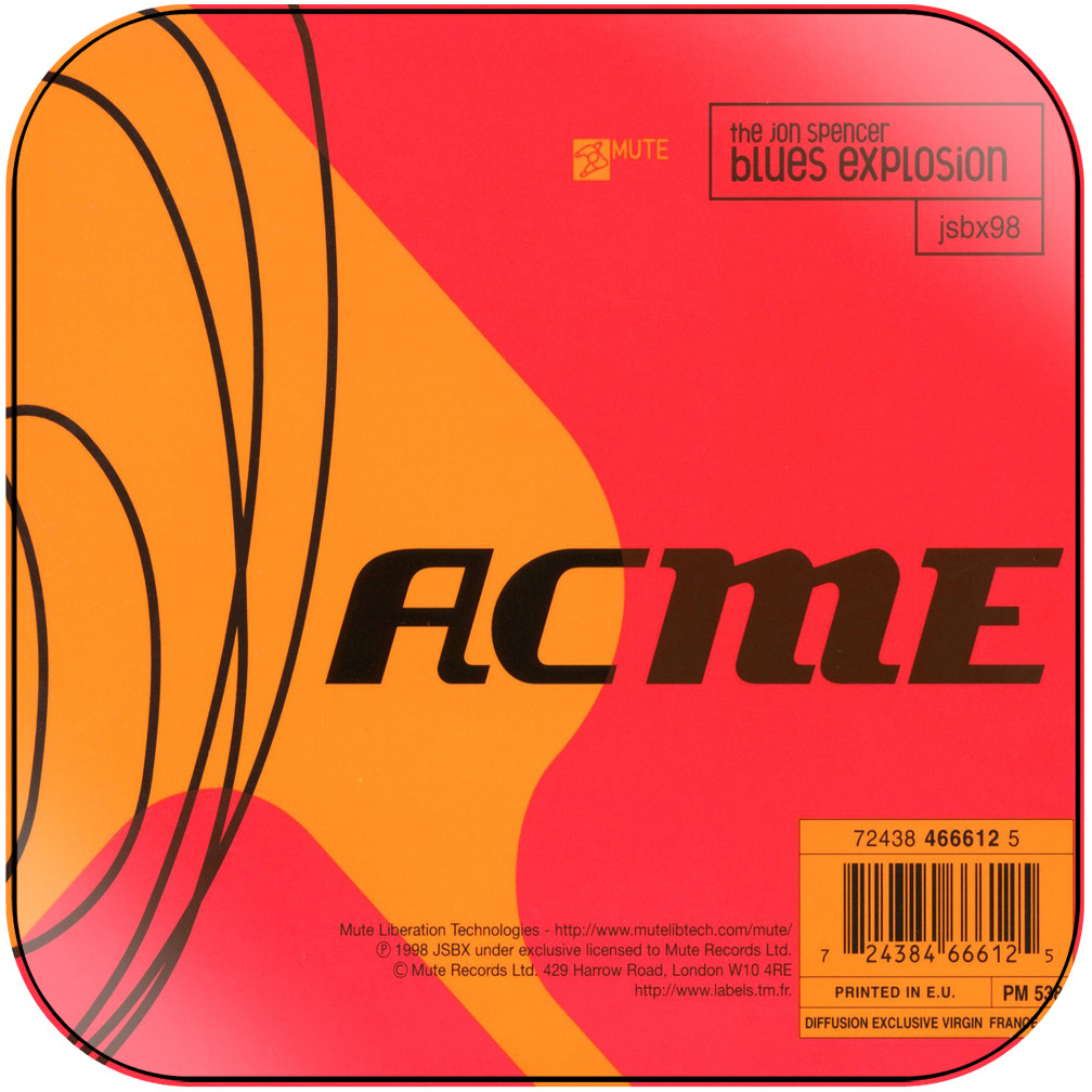 The Jon Spencer Blues Explosion Acme Album Cover Sticker