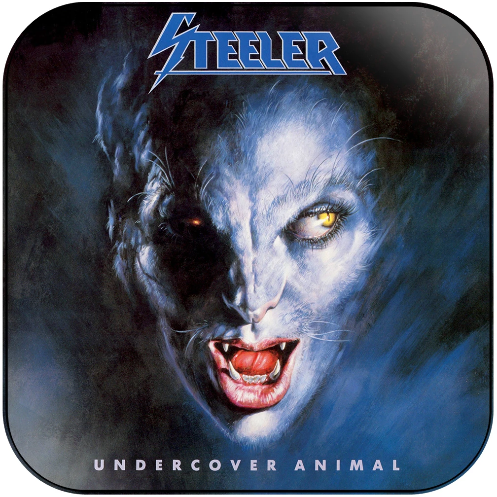 Steeler Undercover Animal Album Cover Sticker