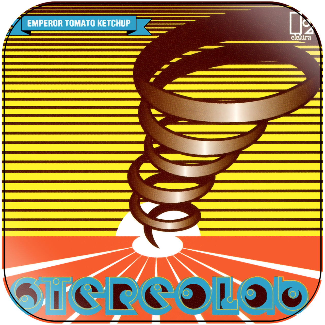 Stereolab - Emperor Tomato Ketchup Album Cover Sticker