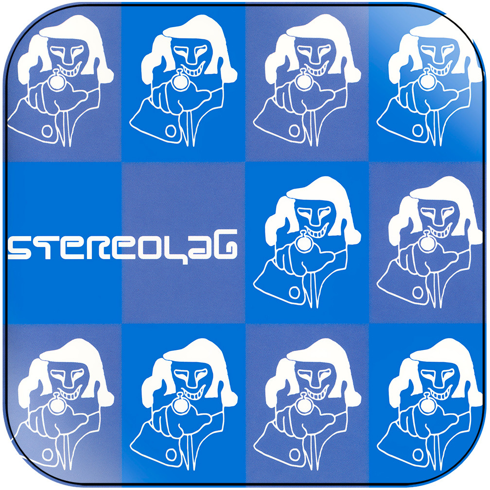 Stereolab Stereolab Sampler Album Cover Sticker