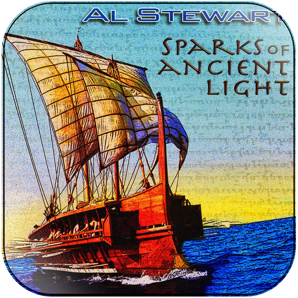 Al Stewart Sparks Of Ancient Light Album Cover Sticker
