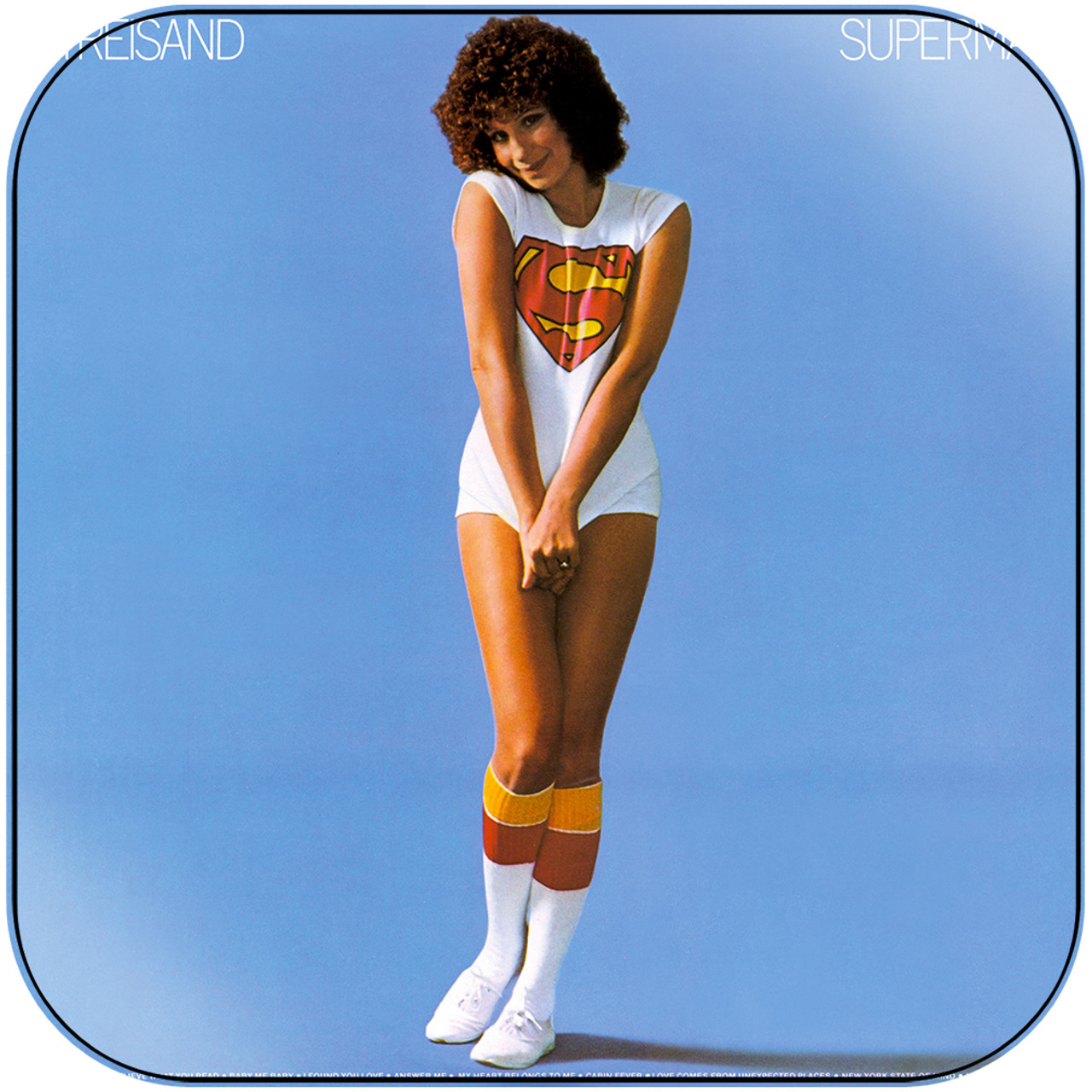 Barbra Streisand Streisand Superman Album Cover Sticker