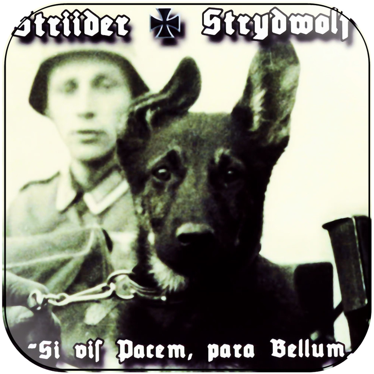 Striider Si Vis Pacem Para Bellum Album Cover Sticker