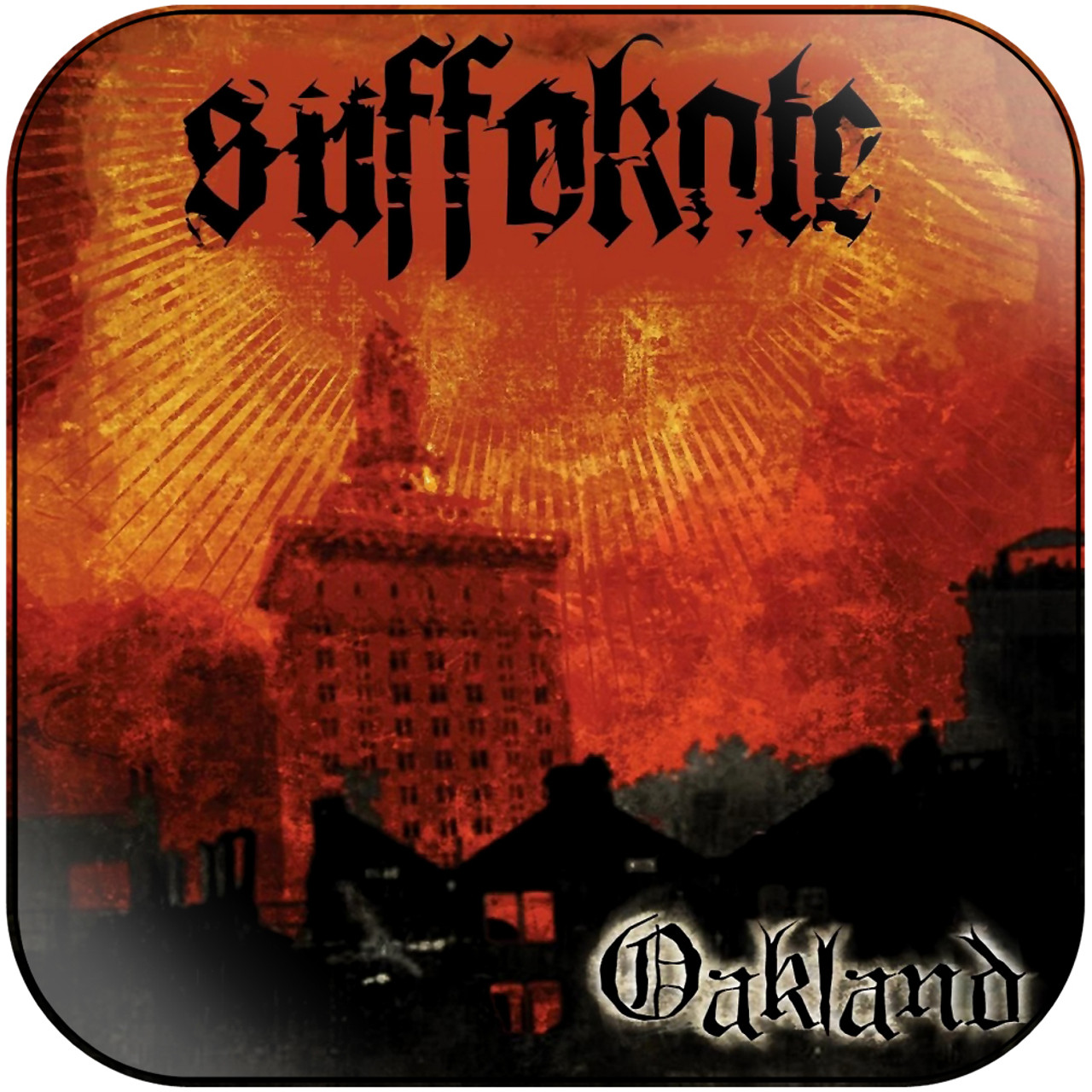 Suffokate - Oakland Album Cover Sticker