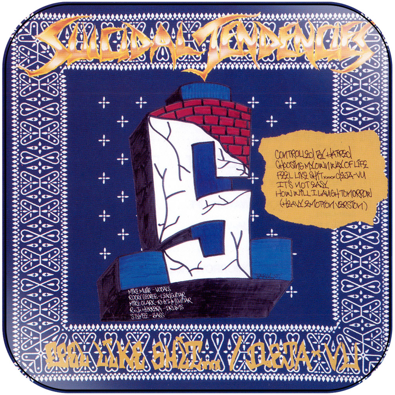 【中古CD】Feel Like Shit Deja Vu Controlled By Hatred／Suicidal Tendencies 81wqUaocHfL._UF1000,1000_QL80_.jpg